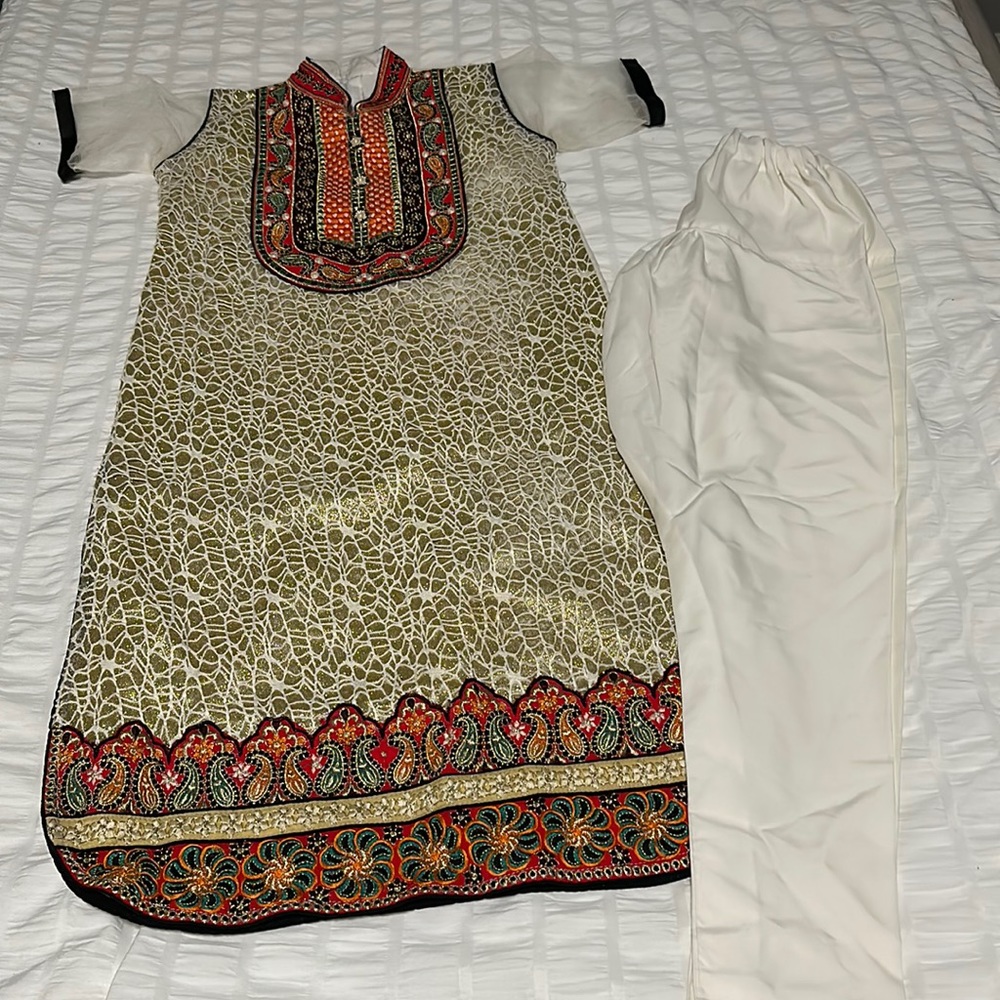 kids 1 pc Pakistani dress